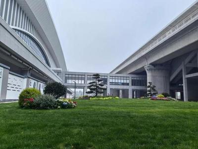 句容高铁站 绿化管理再升级，城市门户展新颜